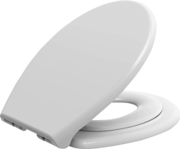 Aqualine WC sedátko s integrovaným dětským sedátkem, Soft Close, Easy Take, bílá FS125