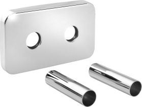 Bruckner WICHER krycí rozeta pro středové připojení 50mm, chrom 600.315.1