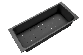 Sinks cedník - černý polykarbonát SD120