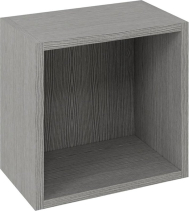 Sapho ESPACE otevřená policová skříňka 35x35x22cm, dub stříbrný ESC150-1111