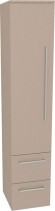 Mereo Bino, koupelnová skříňka vysoká 163 cm, levá, Multidecor, Šedý kámen CN697SEKA