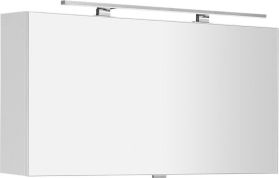Sapho CLOE galerka s LED osvětlením 100x50x18cm, bílá CE100-0030