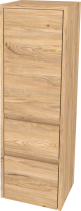 Mereo Opto koupelnová skříňka vysoká 125 cm, levé otevírání, Multidecor, Jasan horský CN995LJASH