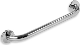 Novaservis Madlo rovné s krytkami 500 mm kartáčovaná nerez R6650,4