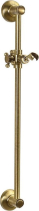 Sapho ANTEA sprchová tyč, posuvný držák, kulatá, 670mm, bronz SAL0036