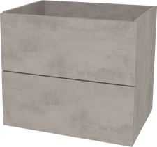 Mereo Ponte, koupelnová skříňka 61 cm, Multidecor, Chromix stříbrný CN290SACST