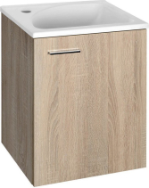 Aqualine ZOJA/KERAMIA FRESH umyvadlová skříňka 40x50x32cm, dub platin 51048DP