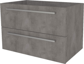 Mereo Bino, koupelnová skříňka 61 cm, Multidecor, Beton tmavě šedý CN690SBET2
