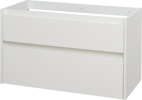 Mereo Opto, koupelnová skříňka 101 cm, bílá CN912S