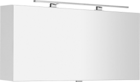 Sapho CLOE galerka s LED osvětlením 120x50x18cm, bílá CE120-0030