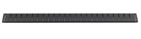 Polysan KLAVER nerezový rošt 644mm, černá mat 73721B-01
