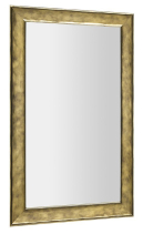 Sapho BERGARA zrcadlo v dřevěném rámu 64, 2x104, 2cm, zlatá NL528
