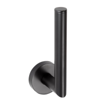 Sapho X-ROUND BLACK držák toaletního papíru rezervní, černá mat XR701B