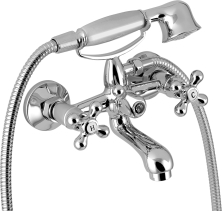 Novaservis Vanová nástěnná baterie s příslušenstvím, chrom 99121,0