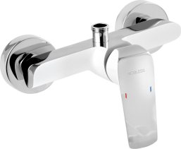 Novaservis Sprchová baterie bez příslušenství 150 mm Tina bílá/chrom 38062/1,1