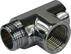 Klum T-kus, chrom, FxFxM, 1/2“ PR5061A