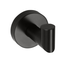 Sapho X-ROUND BLACK háček, černá mat XR208B
