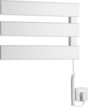 Aqualine ELVIS elektrický sušák ručníků 457x342x55 mm, 50 W, bílá EB480