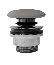 GSI GSI umyvadlová výpust 5/4“, click-clack, keramická zátka, 5-65mm, tortora mat PCS05