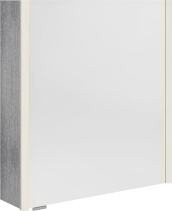 Sapho ALIX galerka s LED osvětlením 66x70x17, 5cm, levá/pravá, dub stříbrný AX166-0011