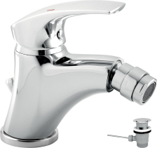 Novaservis Bidetová baterie s výpustí Metalia 57 chrom 57011,0