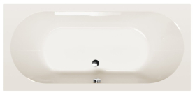 Polysan LEVANA obdélníková vana 170x80x39cm, ivory 71745.40