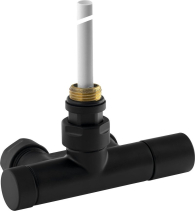 Sapho MONO ONE připojovací sada ventilů jednobodová, rozteč 50mm, provedení černá mat CP2052BS