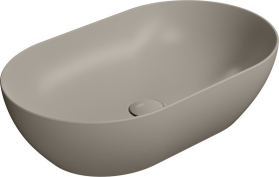 GSI PURA keramické umyvadlo na desku 60x37cm, tortora mat 883405