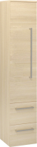 Mereo Bino, koupelnová skříňka vysoká 163 cm, levá, dub Sand Barbera CN637