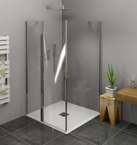 Polysan ZOOM čtvercový sprchový kout 1000x1000mm L/P varianta ZL1310ZL3210
