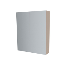 Mereo Koupelnová skříňka zrcadlová 60 cm, galerka, 2 x dvířka, Multidecor, Šedý kámen CN798G62SEKA