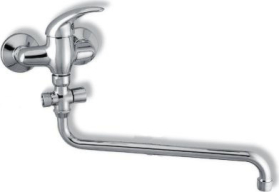 Novaservis Paneláková baterie bez příslušenství 150 mm Metalia 55 chrom 55071/1,0