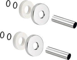 Sapho Set krycích rozet, nerez mat CP6535