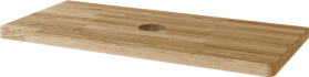 Mereo Siena, koupelnová deska na skříňku, dub masiv, 60 cm CN480D