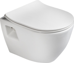 CREAVIT PAULA závěsná WC mísa, 35, 5x50cm, bílá TP325
