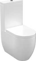 Kerasan FLO WC kombi, spodní/zadní odpad, bílá WCSET11-FLO