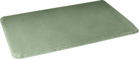 Gedy FUZZY koupelnová předložka, 50x80cm, 100% polyester, protiskluz, zelená 96FY508007