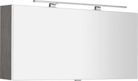 Sapho CLOE galerka s LED osvětlením 120x50x18cm, dub stříbrný CE120-0011