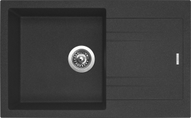 Granitový dřez Sinks LINEA 780 Granblack SIGLI780480N30