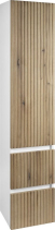 Aqualine PANEDA STRIP skříňka vysoká 35x165x31cm, levá/pravá, dub emporio PN265