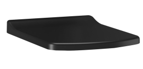 CREAVIT LARA WC sedátko, SLIM, Soft Close, černá mat KC1603.01