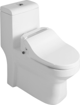 Sapho HUBERT WC kombi s elektronickým bidetem USPA LUX, spodní/zadní odpad, bílá UB-6635RU-2