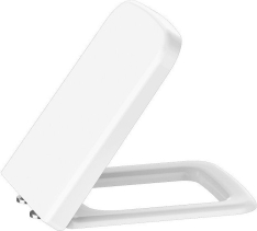 CREAVIT BENE WC sedátko, Soft Close, bílá/chrom KC0503