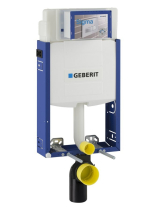 Geberit GEBERIT KOMBIFIX ECO podomítková nádržka pro zazdění Sigma 12cm, v. 108cm 110.302.00.5