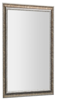 Sapho AMBIENTE zrcadlo v dřevěném rámu 62x102cm, bronzová patina NL701