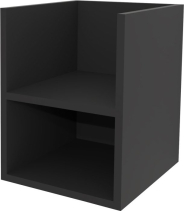 Mereo Aira, koupelnová skříňka 40 cm, spodní, Multidecor, Černá Supermat CN795SCIPM