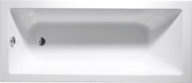 Aqualine DOUBRAVA obdélníková vana 160x70x42cm, bílá A1670
