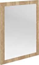 Sapho NIROX zrcadlo v rámu 600x800mm, dub alabama NX608-2222