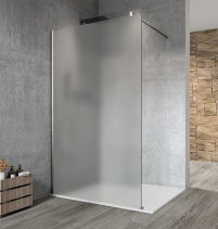 Gelco VARIO CHROME jednodílná sprchová zástěna k instalaci ke stěně, matné sklo, 1000 mm GX1410GX1010