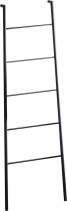 Sapho SEGA sušák ručníků na opření 550x1700x70mm, černá mat SE104